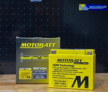 Ắc quy Quadflex Motobatt MBT12B4